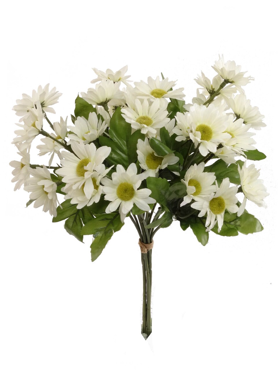 48-Pack: Cream Daisy Bundle with 6 Silk Flowers & Foliage by Floral Home®